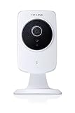 TP-Link NC220 WLAN Cloud Kamera /-Repeater (Tag/Nacht, 300 Mbit/s, flexible Platzierung, Bewegungsmeldung, tpCamera App für iOS/Android, Warnungsbenachrichtigung per Email) weiß