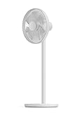 Xiaomi Mi Smart Standing Fan 2 Lite Tisch- & Standventilator mit optionaler iOS/Android Mi Home Appanbindung (38 W, 38-58 dB, 3 Geschwindigkeitsstufen, Alexa & Google Assistant kompatibel) Weiß