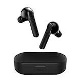 Ticwatch Earbuds Gesture Drahtlose In-Ear-Kopfhörer Unabhängige Verbindung mit Bluetooth 5.0 Dual-Mic Noise Cancelling 50H Spielzeit mit Ladekoffer Black