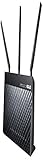 Asus DSL-AC68U Modem Router (Ai Mesh WLAN System, EU und DE-Version Annex A B J, WiFi 5 AC1900 MIMO, 4x Gigabit LAN, AiProtection, Dual-Core CPU, Multifunktion USB 3.0)