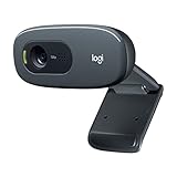 Logitech C270 Webcam (720p Videoqualität) schwarz