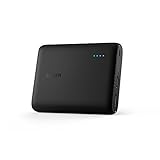 Anker PowerCore 10400mAh Externer Akku 2-Port 3A Power Bank Tragbares Ladegerät mit PowerIQ für iPhone 6s 6 / 6 Plus, iPad Air, Galaxy S6 S4 S3 mini und weitere Smartphones Tablets (Schwarz)