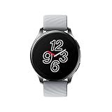 OnePlus Watch - Bluetooth 5.0 Smart Watch mit 14 Tagen Akkulaufzeit und 5ATM + IP68 Wasserbeständigkeit - Telefon-Funktion, Moonlight Silver