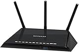 Netgear R6400 Gigabit WLAN Router AC1750 (Dual-Band, 802.11ac, bis zu 1750 MBit/s, USB 3.0 Anschluss, 4x GB LAN-Ports, inkl. 30 Tage Circle Kinderschutz)