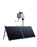 Anker SOLIX RS40P Balkonkraftwerk, Set für Neigungsmontage, Glatte Optik in Schwarz, 2X 445W Photovoltaik Solarpanel, Typ-N IBC-Modul, 22,7% Effizienz, 600W Wechselrichter mit WLAN