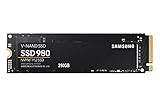 Samsung 980 NVMe M.2 SSD, 250 GB, PCIe 3.0, 2.900 MB/s Lesen, 1.300 MB/s Schreiben, Interne SSD für Gaming und Alltagsanwendungen, MZ-V8V250BW