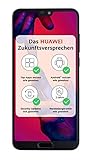 Huawei P20 Pro Smartphone Bundle (15,5 cm (6,1 Zoll), 40/20/8 MP Leica Triple Kamera, 128GB interner Speicher, 6GB RAM, Android 8.1, EMUI 8.1) Twilight [Exklusiv bei Amazon] - Deutsche Version