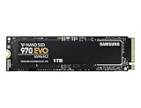 Samsung MZ-V7E1T0BW 970 EVO 1 TB NVMe M.2 Interne SSD Schwarz