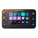 Loupedeck Live S - Die Konsole für volle Stream-Kontrolle, Produktivität und Content Creation. Mit anpassbaren LED-Touch-Buttons, Drehreglern und RGB-Tasten. Für Mac und Windows