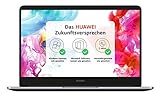 HUAWEI Matebook D Ryzen 5 2500U 35,56 cm (14 Zoll Full-HD) Notebook (256GB SSD, 8GB RAM, AMD Radeon Vega 8 Graphics, Windows 10 Home) grau