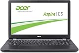 Acer Aspire E5-571G-54MW 39,6 cm (15,6 Zoll HD) Laptop (Intel Core i5-5200U, 2,7GHz, 4GB RAM, 500GB HDD, Nvidia GeForce 840M, DVD, kein Betriebssystem) schwarz