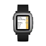 Pebble Time Smart Watch schwarz