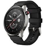 Amazfit GTR 4 46mm Smartwatch mit Telefonieren über Bluetooth und Musikspeicher,1.43” AMOLED Display,150 Sportmodi,Alexa,14 Tage Akkulaufzeit,präzises GPS-Tracking für Herren Damen