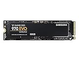 Samsung MZ-V7E500BW 970 EVO 500 GB NVMe M.2 Interne SSD , Festkörper-Laufwerk, Schwarz