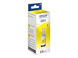 Epson T6644 Tintenpatrone EcoTank, Singlepack gelb, 70 ml