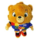 UEFA Euro 2024 - Plüsch Figur Maskottchen Albärt - 27cm - aus recycletem PET