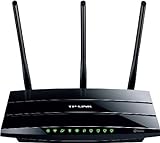 TP-Link TD-W9980B(DE) WLAN Router (VDSL/ADSL, 300Mbit/s (5GHz) + 300Mbit/s (2,4GHz) 4 Gigabit LAN, 2 USB Ports für FTP und Mediaserver)