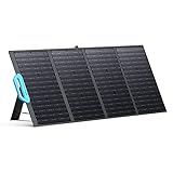 BLUETTI Solar Panel SP120L, 120W für Tragbare Powerstation EB3A EB55 EB70 AC2A AC70 AC50B AC180 AC200L AC200MAX AC300, Faltbar Solarmodul mit Verstellbaren Ständern für RV, Camping, Garten