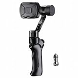 Big Balance Husky 3M 3-Achsen Gimbal Stabilisator (1/4 Zoll Anschluss, geeignet für Smartphone/GoPro)