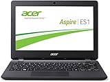 Acer Aspire ES 13 (ES1-331-C6S6) 33,8 cm (13,3 Zoll HD) Laptop (Intel Celeron N3050, 2GB RAM, 32GB eMMC, Intel HD Graphics, Windows 10 Home) schwarz