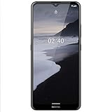 Nokia 2.4 Smartphone mit 6,5 Zoll HD+ Display, Portät- und Nachtmodus, Akku mit 2 Tage Laufzeit, Fingerabdrucksensor, robustes Design, Android 10 und Google-Assistant-Knopf, Charcoal