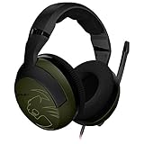 ROCCAT Kave XTD Camo Charge Stereo Premium Over-Ear Gaming Headset (50 mm Speaker, abnehmbares Mikrofon, 2 x 3,5 mm Klinke)