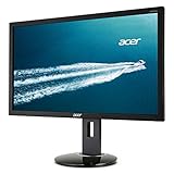 Acer CB270HUbmidpr 68,6 cm (27 Zoll) Monitor (DVI, HDMI, Displayport, Höhenverstellbar, Pivot, WQHD 2.560 x 1.440, 6ms Reaktionszeit, Lautsprecher) schwarz