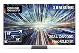 Samsung Neo QLED 8K QN900D Fernseher 65 Zoll, Samsung TV mit Neo Quantum HDR 8K Pro, Neural Quantum 8K AI Gen3 Prozessor, 8K AI Upscaling, Smart TV, KI TV, GQ65QN900DTXZG, Deutsches Modell [2024]