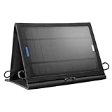 Anker 8W Tragbares Faltbares Solar Ladegerät Panel Solar Charger mit PowerIQ Technologie für 5V USB-Lade-Devices, GPS, iPhone, iPad, Android Phones und Android Tablets