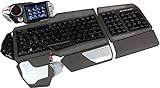 Mad Catz S.T.R.I.K.E. 7 Gaming Tastatur (Deutsch, Touchscreen, USB) Schwarz