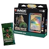 Magic: The Gathering Der Herr der Ringe: Geschichten aus Mittelerde Commander-Deck 1 + Sammler-Booster-Probepackung (Deutsche Version)