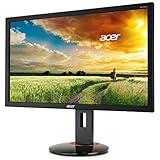 Acer XB280HKbprz 71,1 cm (28 Zoll) Monitor (Displayport, USB 3.0, 1ms Reaktionszeit, UHD, NVIDIA G-Sync, Höhenverstellbar, Pivot) schwarz