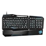 Mad Catz S.T.R.I.K.E.TE mechanisches Gaming Tastatur (QWERTZ, USB) für PC matt schwarz