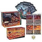 Magic: The Gathering Der Herr der Ringe: Geschichten aus Mittelerde Bundle – 8 Set-Booster + Zubehör (Deutsche Version)