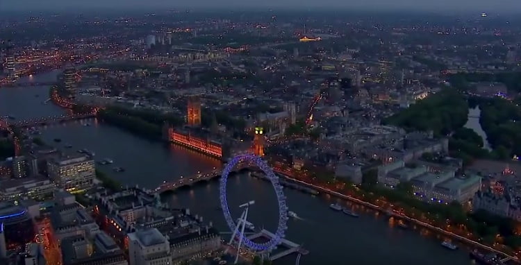 Luftbild London