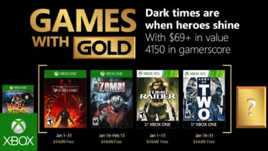 Xbox January 2018 Games with Gold