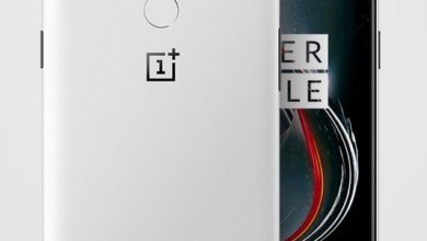 OnePlus5T sandstone white