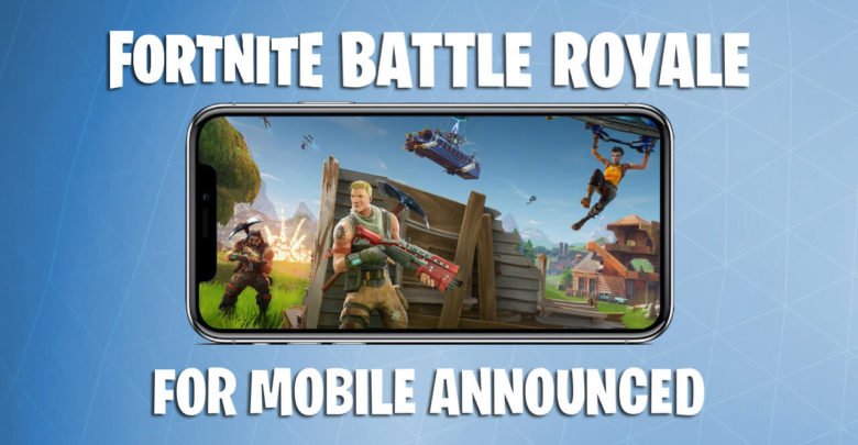 Fortnite Battle Royale goes mobile