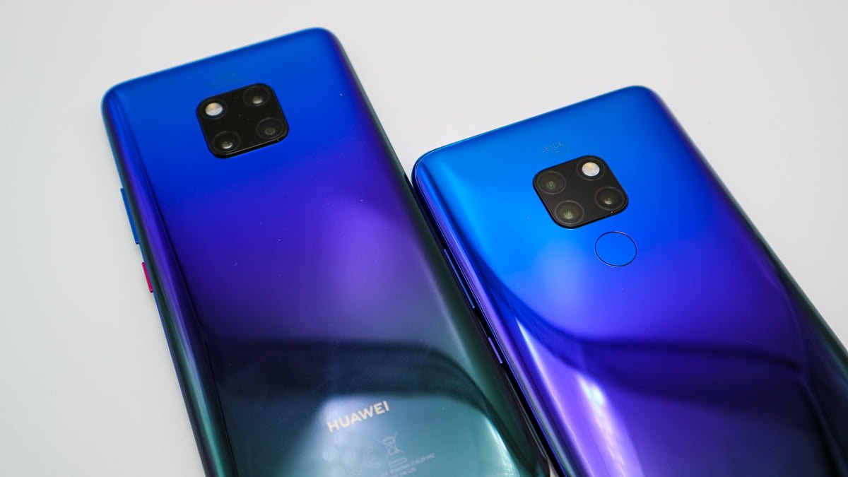 Das Huawei Mate20 verfügt über einen Fingerabdrucksensor auf der Rückseite