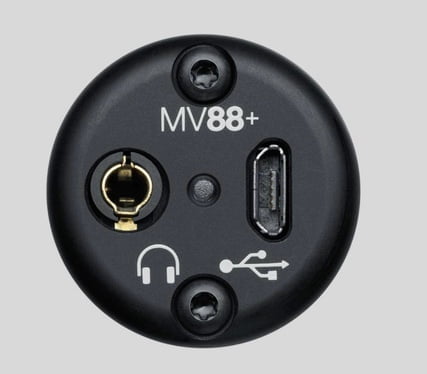 Shure MV88+ Anschlüsse