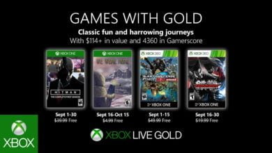 Xbox September 2019 Games with Gold
