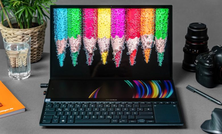 ASUS ZenBook Pro Duo im Test: zwei 4K-Displays im vielseitigen Creator-Notebook 1 ASUS ZenBook Pro Duo Aufmacher 1024x572