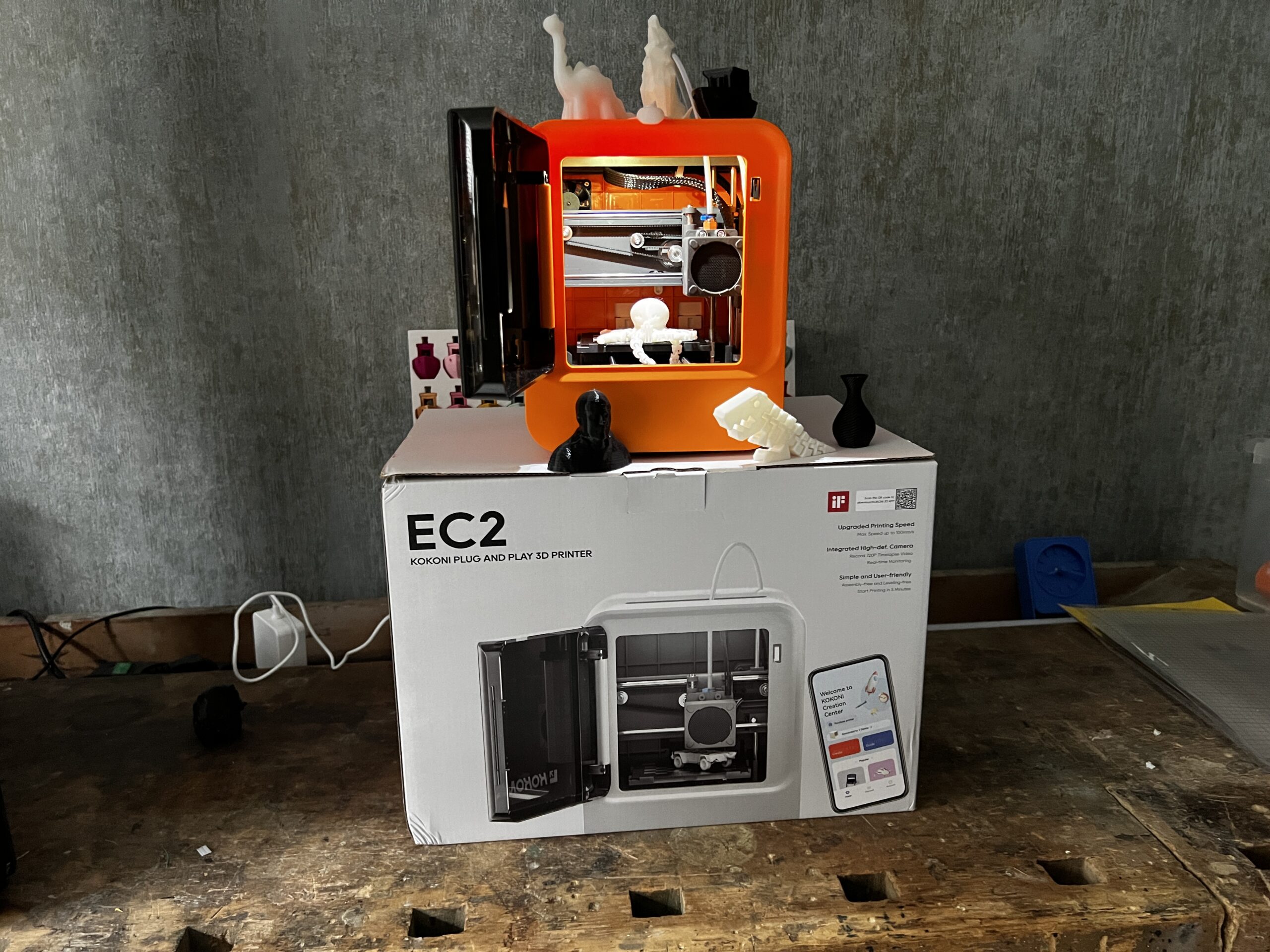 Kokoni EC2 – Plug and Play 3D Drucker unter die Lupe genommen