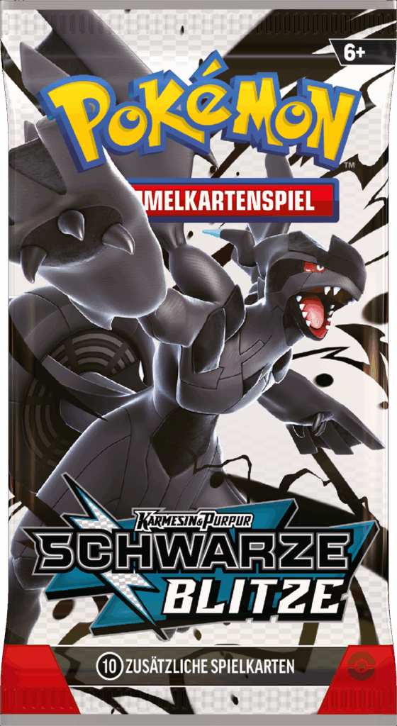 Pokemon TCG Scarlet Violet—Black Bolt Booster Wrap Zekrom DE