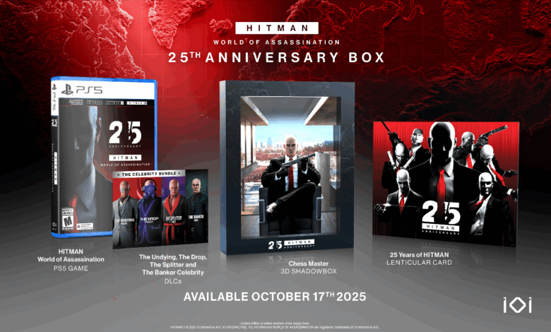 Hitman: World of Assassination – 25th Anniversary Box
