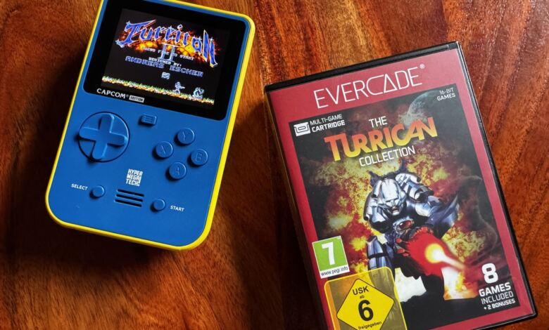 Evercade Turrican Collection Test
