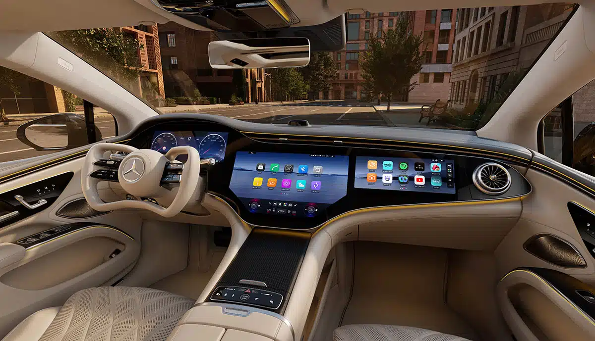 Mercedes-Benz EQS bekommt Steer-by-Wire