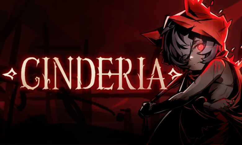 Cinderia Logo mit Charakter Rue