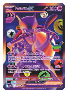 Mewtu-ex Futuristic Rare Design
