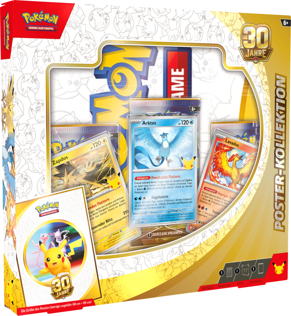 Pokémon 30 Jahre - Poster Kollektion